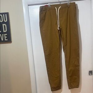 Men's Tan Casual Pants victorious brand NWT 5XL